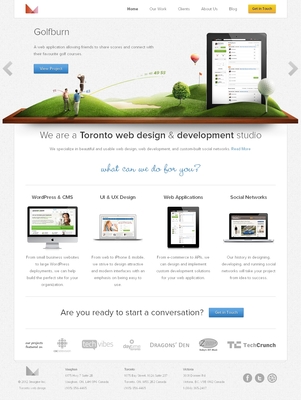 加拿大多伦多3magine网页设计及网站开发!