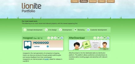 国外20个绿色系网站设计欣赏