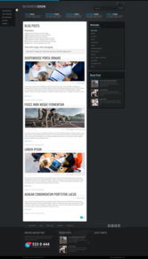 10个精致的企业网站设计模板欣赏及点评 5