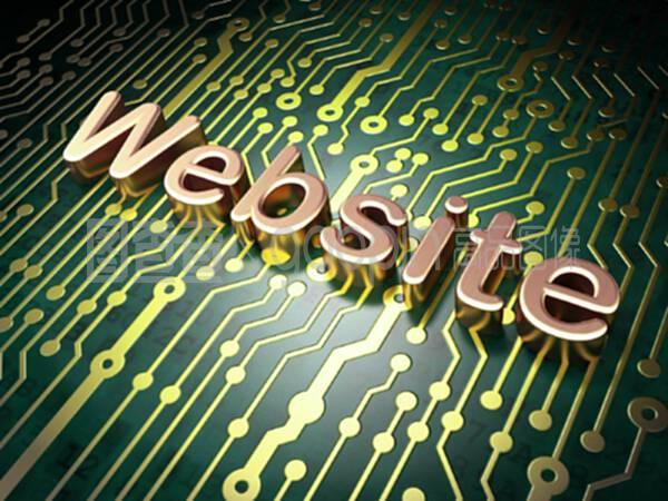 基于电路板背景的seo网页设计概念网站