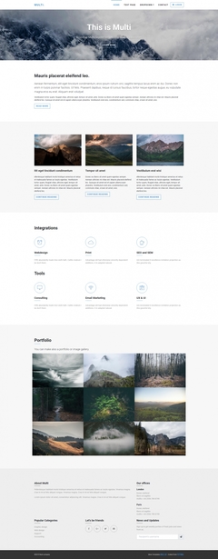 蓝色扁平Bootstrap开发者简历网页模板 设计与开发指南